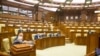 Sesiunea Parlamentului, boicotată de PAS, Patforma DA si PD, Chișinău, 16 decembrie 2020.