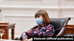 Министерката за образование и наука, Мила Царовска