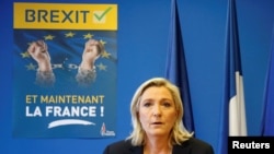 Marine Le Pen, vođa francuskog desničarskog Nacionalnog fronta.