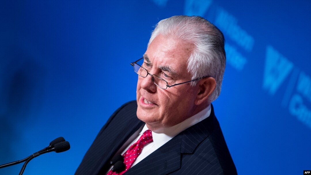Rex Tillerson u centru Woodrow Wilson, Washington
