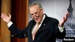 Udhëheqësi demokrat i Senatit amerikan, Chuck Schumer.