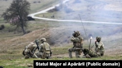 Exercițiul militar „Dacian Fall 2024” al NATO în România (fotografie de arhivă).