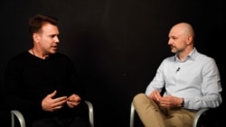 Міхаіл Зыгар і Дзьмітры Гурневіч 