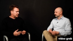 Міхаіл Зыгар і Дзьмітры Гурневіч 