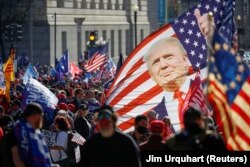 اعتراض هواداران دونالد ترمپ در پیوند به نتایج انتخابات ریاست جمهوری امریکا