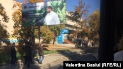 Publicitate electorală la Orhei