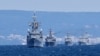 Снимката е от учение на Военноморските сили край Варна.