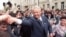 Boris Yeltsin campaigning in Moscow in 1991