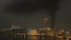 Dubai's Landmark Island In Smoke Amid Iranian Strikes