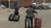 Iran / Armenia - people leaving Iran via the Agarak border crossing with Armenia as conflict with Israel continues - screen grab 3