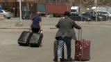 Iran / Armenia - people leaving Iran via the Agarak border crossing with Armenia as conflict with Israel continues - screen grab 3