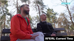 Павло Лагойда (п) та його партнер Георгій (л)