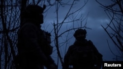 Українські військові поблизу Авдіївки, 20 лютого 2024 року