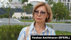 Orda.kz басылымының негізін қалаушы, журналист Гүлнәр Бажкенова. Астана, 10 шілде, 2025 жыл.