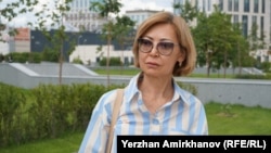 Журналист Гүлнәр Бажкенова