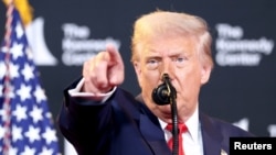 Прэзыдэнт ЗША Дональд Трамп. Архіўнае фота. 