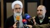 File photo:Attorney General, Mohammad Jafar Montazeri speaking with reporters, on Wednesday, March 13, 2019.