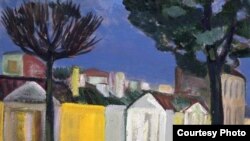 Завен Аршакуни. «Фонтанка», 1993 год. [Фото — <a href="http://museum.ru" target=_blank>Музеи России</a>]