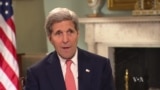 VOA Interview: U.S. Secretary Of State John Kerry