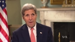 VOA Interview: U.S. Secretary Of State John Kerry