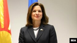 Ambasadorja amerikane në Maqedoninë e Veriut, Kate Marie Byrnes.