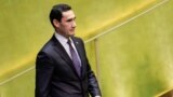 Prezident Serdar Berdimuhamedow BMG-niň Baş Assambleýasynyň mejlisinde. Nýu-Ýork. 23-nji sentýabr