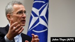  NATO Secretary-General Jens Stoltenberg stressed the need for the European Union and NATO to work together to defend Europe.