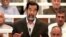 Saddam Hussein in court