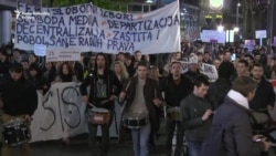 Protest u Beogradu: Nema drugog i trećeg voza