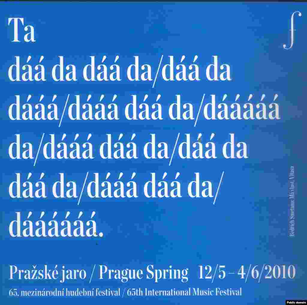 Coperta Catalogului Festivalului Primăverii pragheze 2010