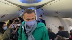 Navalny Boards Flight For Russia