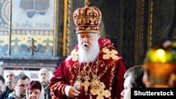 Патриарх Киевский и всей Руси-Украины Филарет, архивное фото