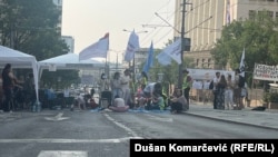 Blokada pred Vladom, 11. juni 2025.