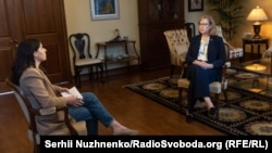 Крістіна Квін, тимчасова повірена у справах США в Україні під час інтерв'ю Радіо Свобода