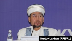 Новый верховный муфтий Казахстана Серикбай Ораз. Алматы, 8 декабря 2017 года.