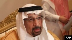 Ministrul saudit al energiei Khalid al-Falih la Abu Dhabi în 2018