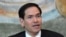 US Secretary of State Marco Rubio at Yerevan's Zvartnots International Airport on May 26