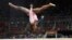 American gymnast Simone Biles faltered on the balance beam and failed to win an expected fourth gold medal at the Rio Olympics.