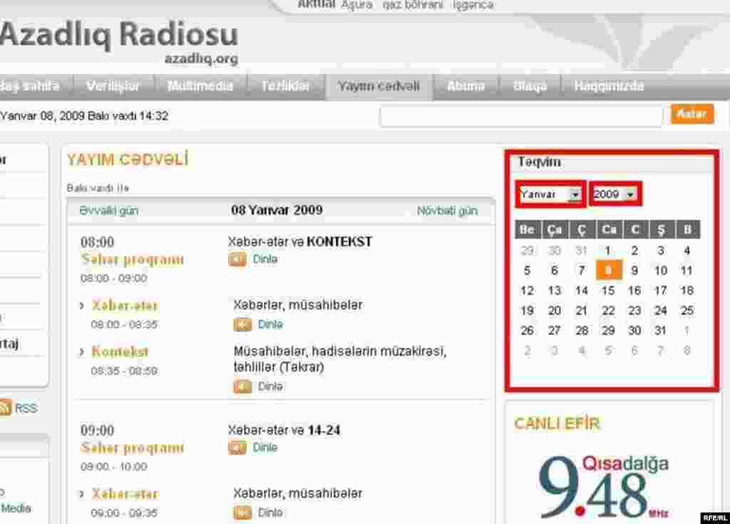 «Azadlıq» radiosunu internetdə necə dinləməli #64