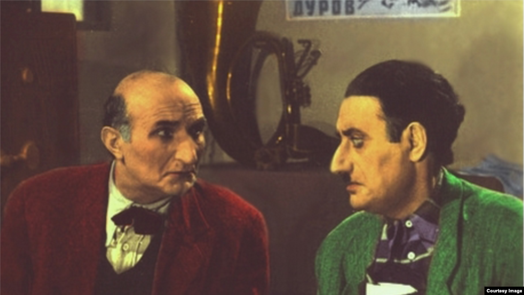 Azerbaijan -- fragments of Azeri movies, only for sliders, 