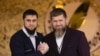 Akhmed Dudayev and Ramzan Kadyrov