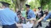 Украинская полиция арестовывает активистов выступлений у стен Верховной рады