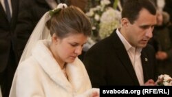 Фота зь вясельля Вольгі і Паўла