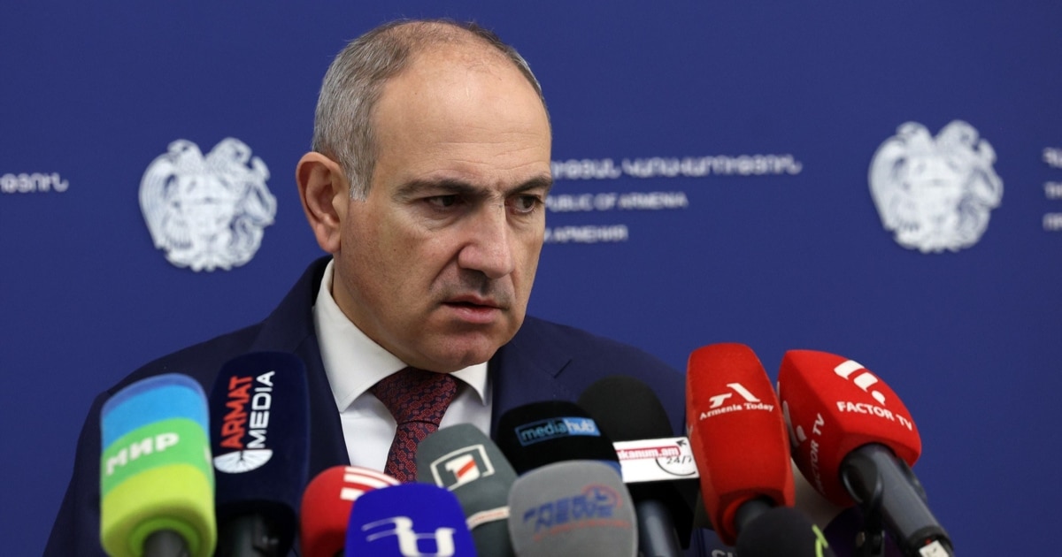 Armenian Prime Minister Rejects ‘Historical Justice’ Agenda
