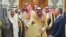 نشست عبدالله دوم (نفر سمت راست) پادشاه اردن همراه با رهبران عربستان و کویت و ولیعهد امارات