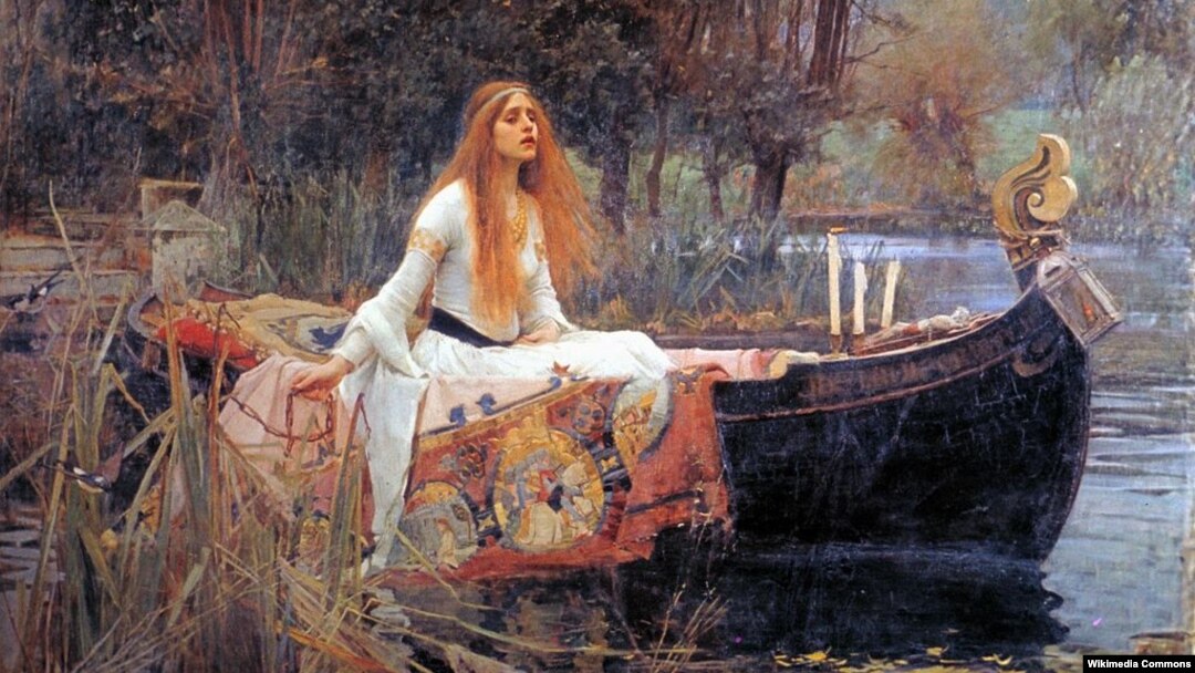 Джон Уільям Уотэргаўз, «Ледзі з Шалот» (1888)