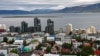 An overview of Reykjavik from Hallgrimskirkja church earlier this month, ahead of a referendum on whether Iceland should resume accession negotiations with the European Union. 