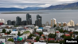 An overview of Reykjavik from Hallgrimskirkja church earlier this month, ahead of a referendum on whether Iceland should resume accession negotiations with the European Union. 