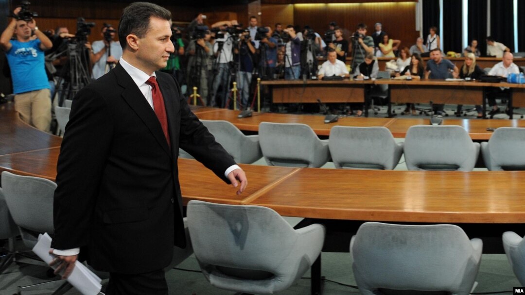 Macedonia - Prime Minister Nikola Gruevski, Skopje, 3Sep2010