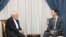 Syria's President Bashar al-Assad (R) meets with Iranian Foreign Minister Mohammad Javad Zarif in Damascus, Syria, in this handout photograph released by Syria's national news agency SANA on August 12, 2015. 